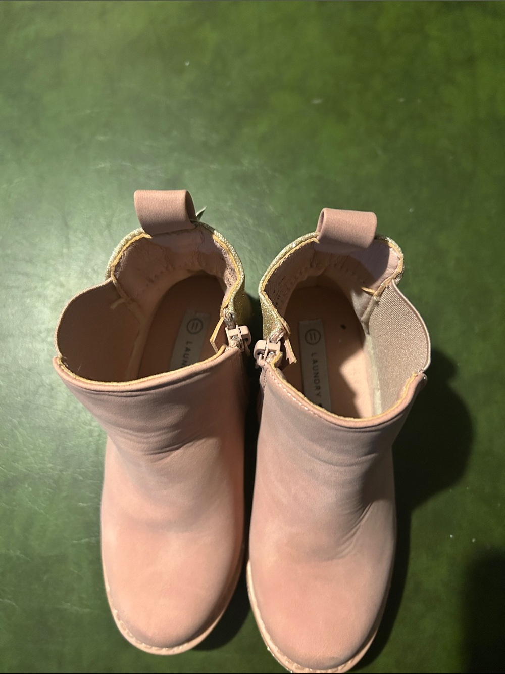 Laundry By Shelli Segal Girls Pink Ankle Boots